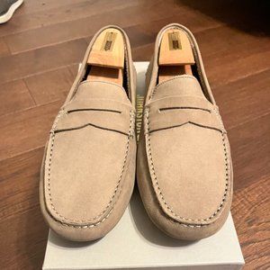 Johnston Murphy Beige Loafers